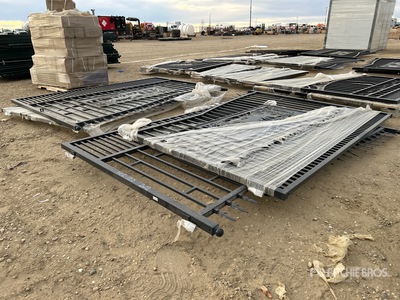 Quantity of (2) 2025 Suihe NG-14T -2 18 ft x 7 ft Bi-Parting Puerta de entrada (Unused)