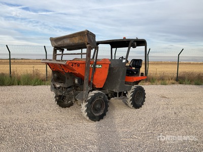 2008 Ausa D250RHGS 4x4 Self-Loading Swivel dumper