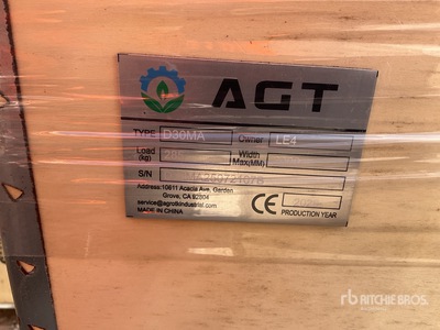 2025 AGT D30MA Dumper (Unused)