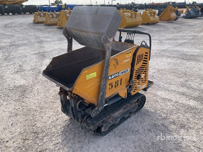 2019 Katohimer CARRY 107 PLUS Walk-Behind Self-Loading Mini dumper