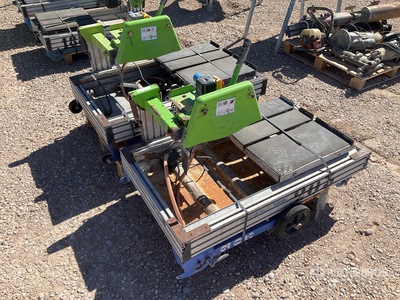 Quantity of (2) 2018 Sima DAKAR MK45 Bricks Saw Table Saw