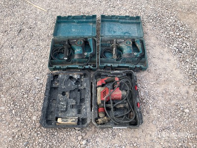 Quantity of (3) 2019 Makita HR2811FT Electric Drill
