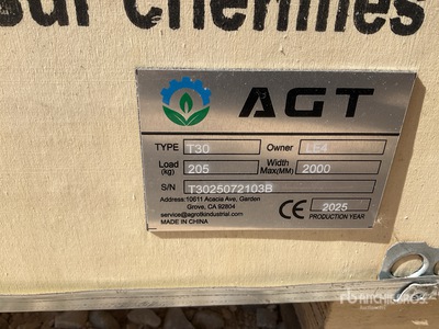 2025 AGT T30 Dumper (Unused)
