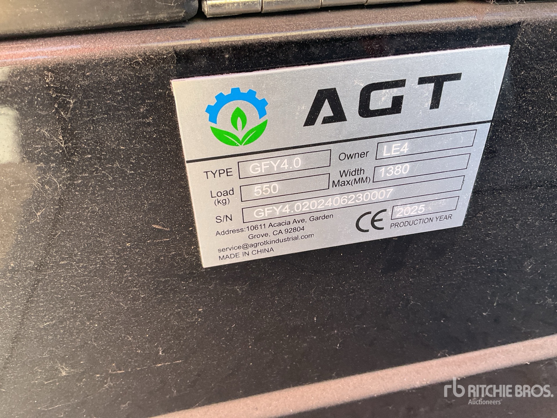 2025 AGT GFY4.0 Golf Cart (Unused)