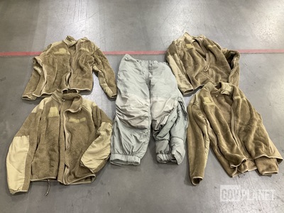 (3) Pairs of Extreme Cold Weather Trousers & (38) Cold Weather Jackets