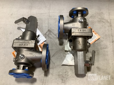 (12) Farris 27DC13M-140-S4 Safety Relief Valves