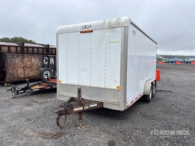 2007 Car Mate CM716CC-HD 16 ft T/A Enclosed Trailer
