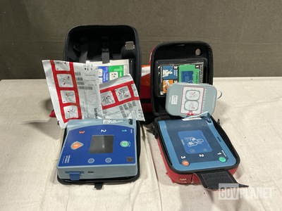 (7) Philips HeartStart Defibrillators