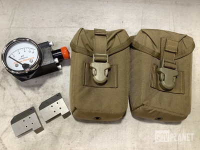 (3) Differential Gages, (14) Azimuth Counterweights & Assorted Items