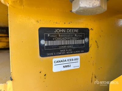 2017 John Deere 624K-II Chargeuse sur roues