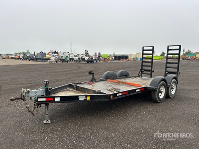 2018 Miska 14 ft T/A Trailer utilitario
