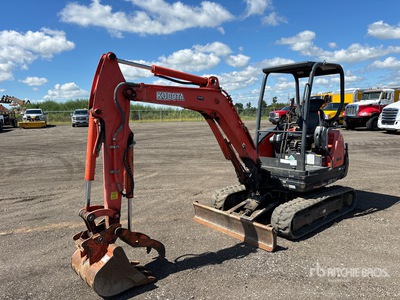 2018 Kubota KX71-3S Mini Excavadora