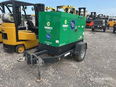 2018 Multiquip DCA25SSIU4FSG 20 kW Mobile Generador