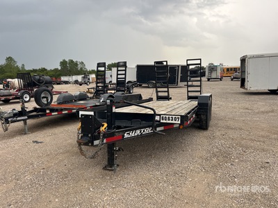 2023 Lucon 6T162BW 16 ft T/A Equipment Trailer