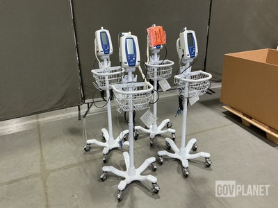 (4) Welch Allyn Spot Vital Signs Patient Monitors