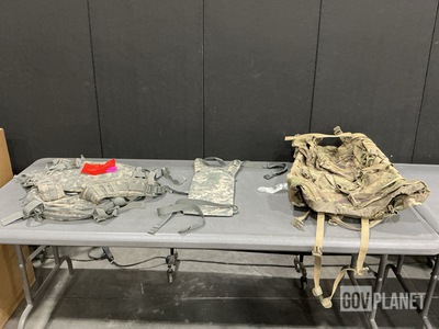 (16) Assault Packs, (38) Hydration System Carriers & Assorted Items