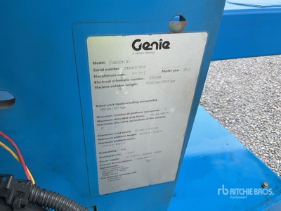 2012 Genie Z40/23N 2WD Electric Elevador Articulado / Plataformas Elevadoras Articuladas