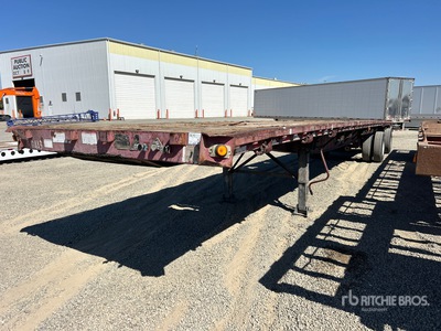 1998 Great Dane 48 ft T/A Flatbed Trailer