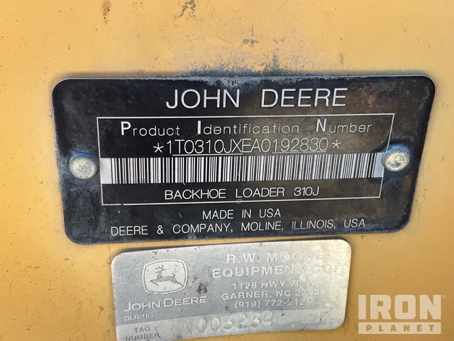 RETROEXCAVADORA 2011 JOHN DEERE 310J