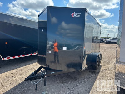 Aero 7x12TA35 12 ft T/A Enclosed Trailer