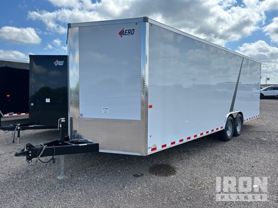 Aero 8.5x24TA70 24 ft T/A Enclosed Trailer
