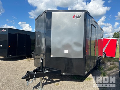 Aero 8.5x16TA52UTV 16 ft T/A Enclosed Trailer