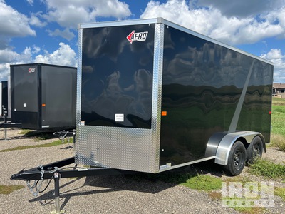 Aero 7x14TA35 14 ft T/A Enclosed Trailer