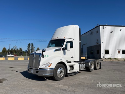 2017 Kenworth T-680 6x4 Day Cab Truck Tractor