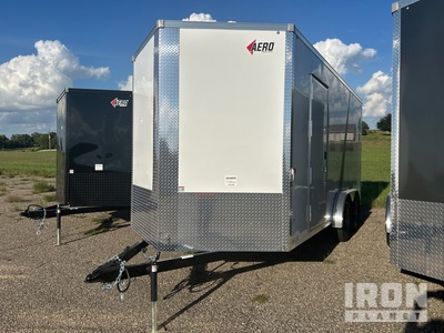 Aero 7x16TA35UTV 16 ft T/A Enclosed Trailer