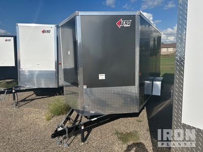 Aero 7x12SA 12 ft S/A Enclosed Trailer