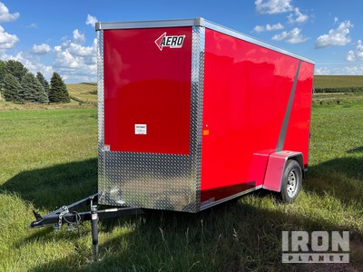 Aero 6x10SA 10 ft S/A Enclosed Trailer