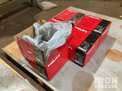 Quantity of (5) Boxes of Hilti 00311626 14-14x1 Self Tapping Screws (Unused)