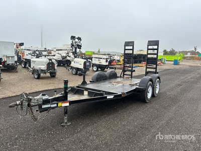 2020 Miska 10 ft T/A Trailer utilitario