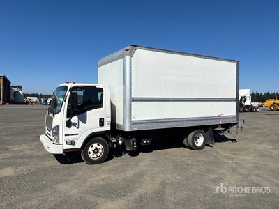 2021 Isuzu NPR 4x2 Van Truck