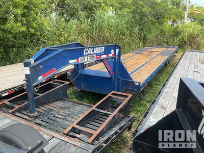 2023 Caliber 40 ft T/A Gooseneck Remorque pour équipement