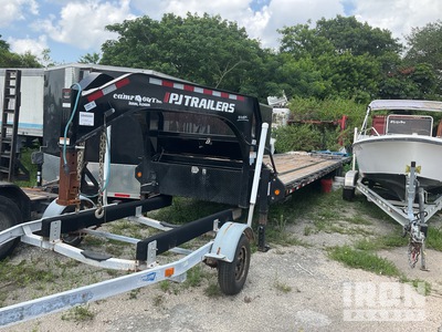2024 PJ 40 ft T/A Gooseneck Flatbed Trailer