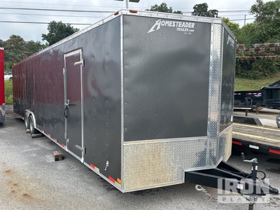 2023 Homesteader T/A 1 Car Enclosed Car Carrier Trailer