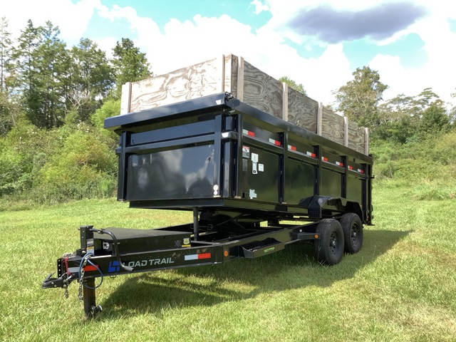 2025 Load Trail 18 ft T/A Dump Utility Trailer (Inoperable)