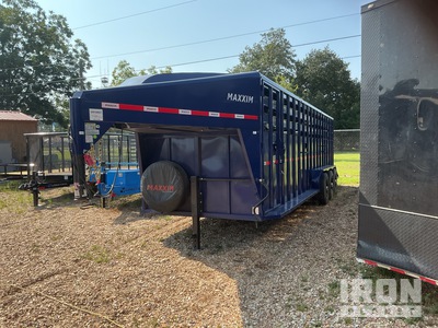 2024 Maxxim Tri/A Livestock Trailer