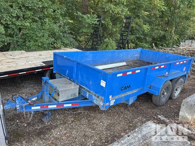 2021 Novae 14 ft T/A Dump Utility Trailer