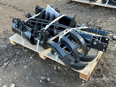 Quantity of (9) AGT 12EX-ATA Mini Excavator Attachments (Unused)