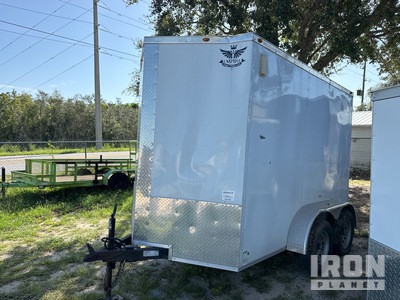 2023 Empire Cargo 10 ft T/A Enclosed Trailer