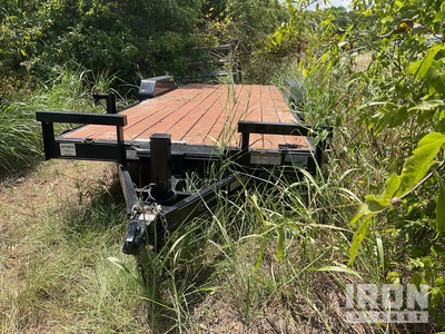 2024 Lacosta Trailers 11050 lb 22 ft T/A Flatbed Trailer