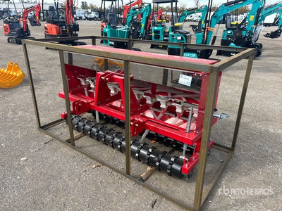 2025 Mower King ECSSCT72 60 in Skid Steer Seeder (Unused)