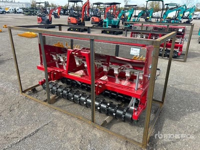 2025 Mower King ECSSCT72 60 in Skid Steer Seeder (Unused)