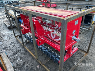 2025 AGT STSD10 64 in 3 point hitch Skid Steer Seeder (Unused)