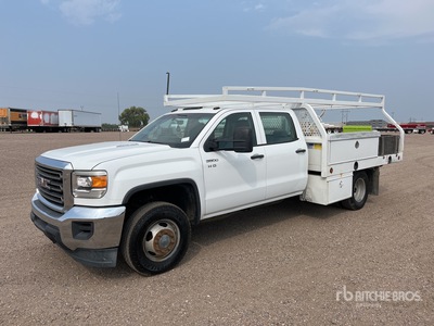 2015 GMC Sierra 3500 4x4 Crew Cab Pritsche-Lkw