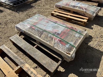 Quantity of (5) 2025 Suihe BC-9200 9200 lb Ratchet Binders & (10) 20 ft Chains (Unused)