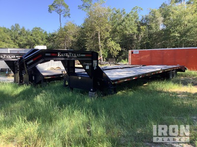 2025 EAST TEXAS 40 ft T/A Gooseneck フラットベッドトレーラー