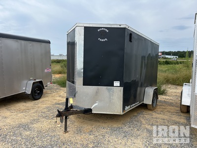 2022 Diamond 12 ft S/A Enclosed Trailer
